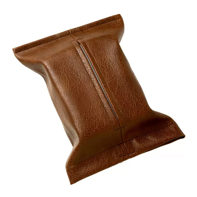 6color natural leather tissue case