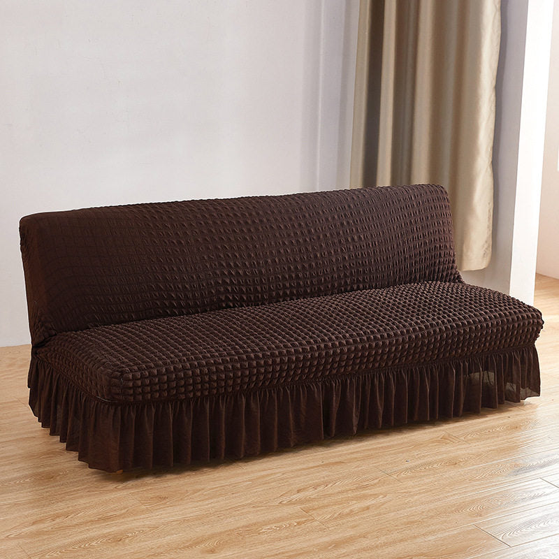 11color chiffon block sofa cover