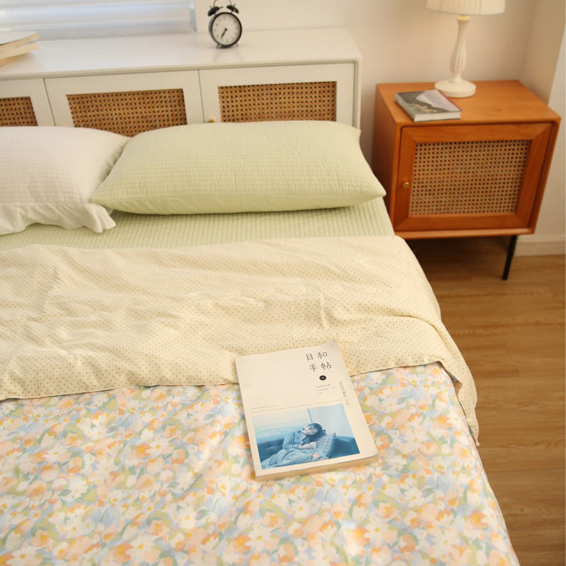 10design summer floral quilt