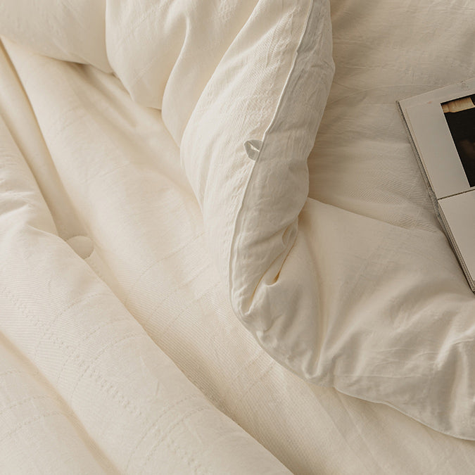 natural cotton quilt