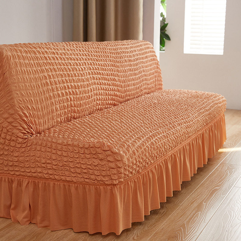 11color chiffon block sofa cover