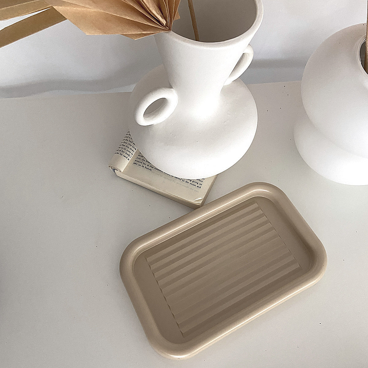 2set brown tray