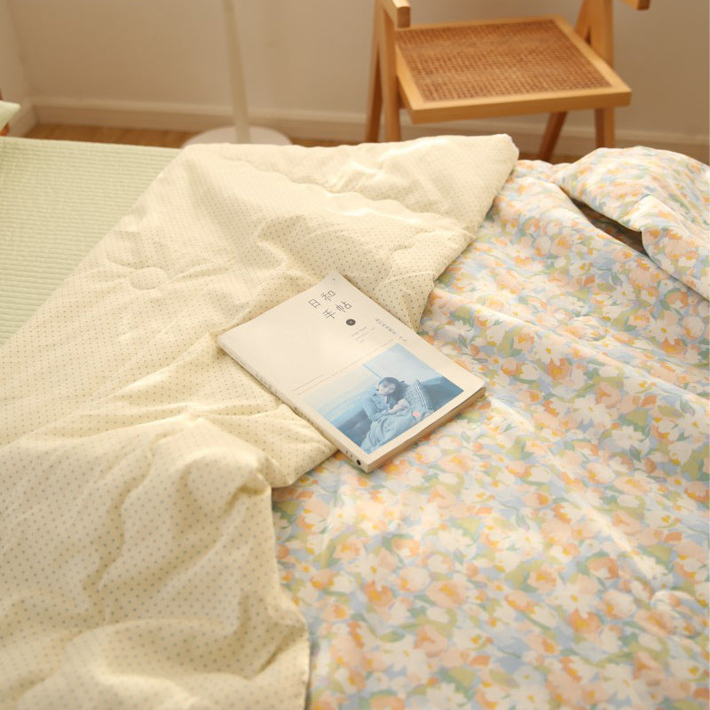 10design summer floral quilt