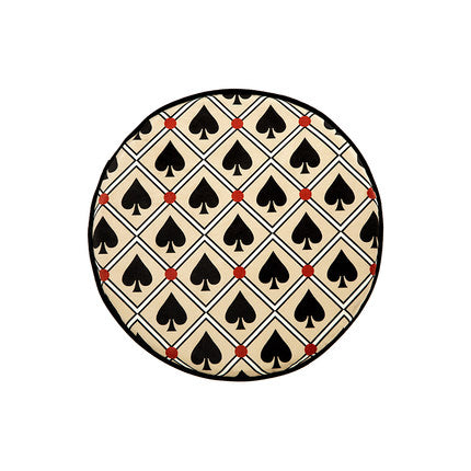 4design poker round cushion