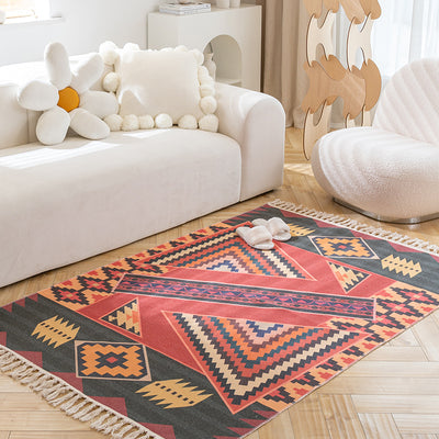 13design ethnic fringe mat
