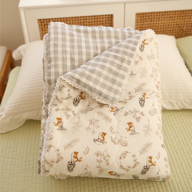 10design summer floral quilt