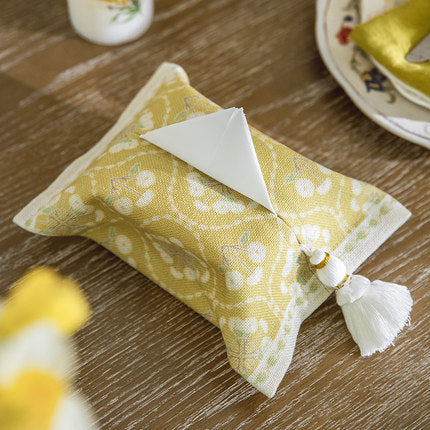 2design natural yellow tissue case