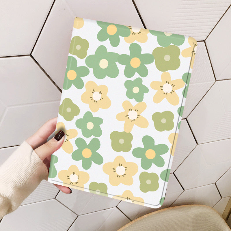2design floral flower iPad case