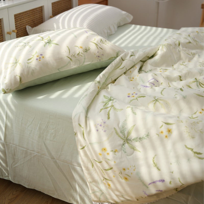 10design summer floral quilt