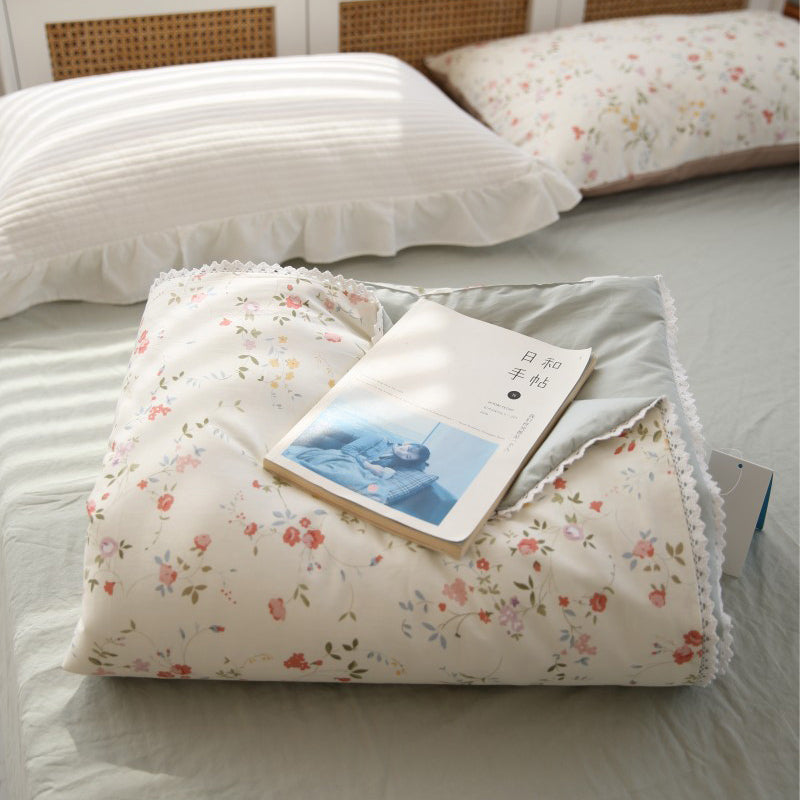 10design summer floral quilt