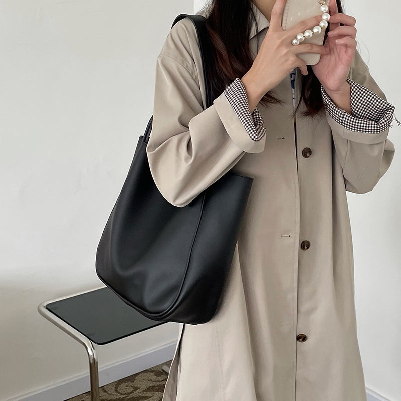 retro 3color round bag