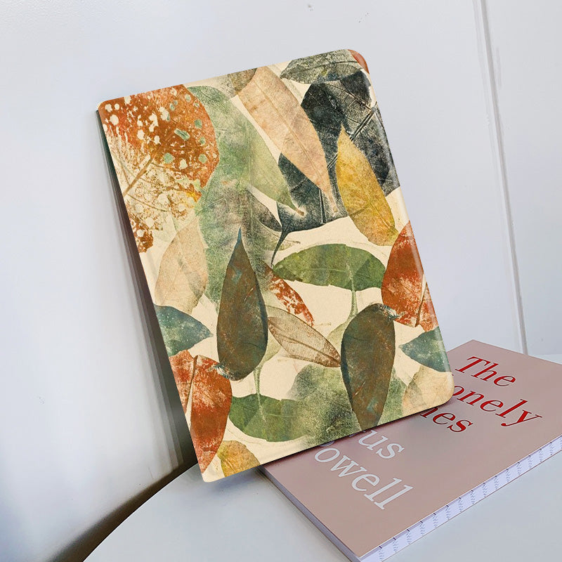 press leaf iPad case