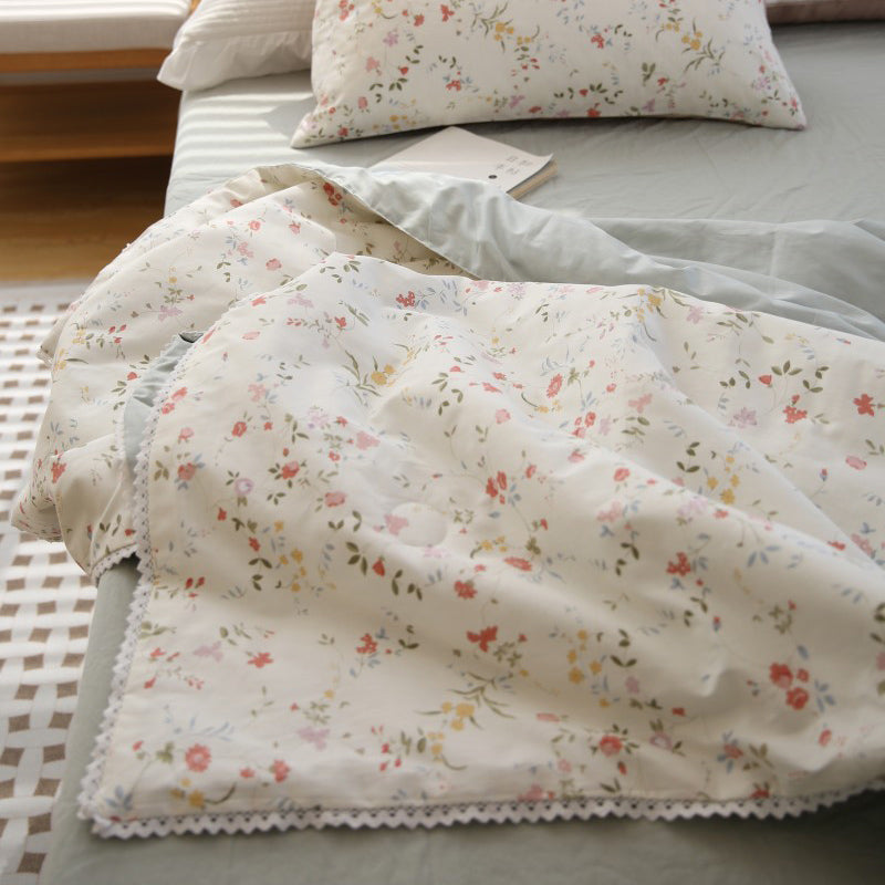 10design summer floral quilt