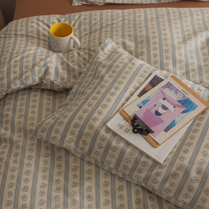 10design natural flower bedlinen set