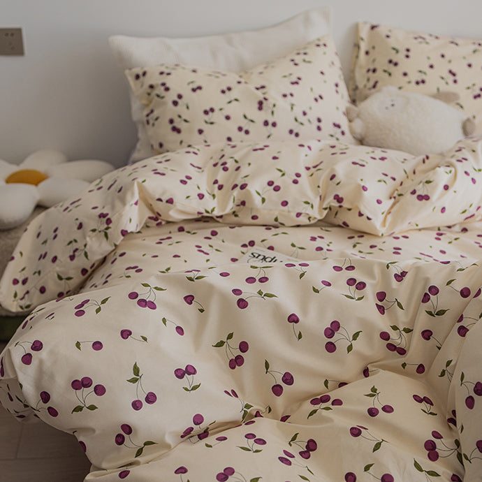 10design natural flower bedlinen set