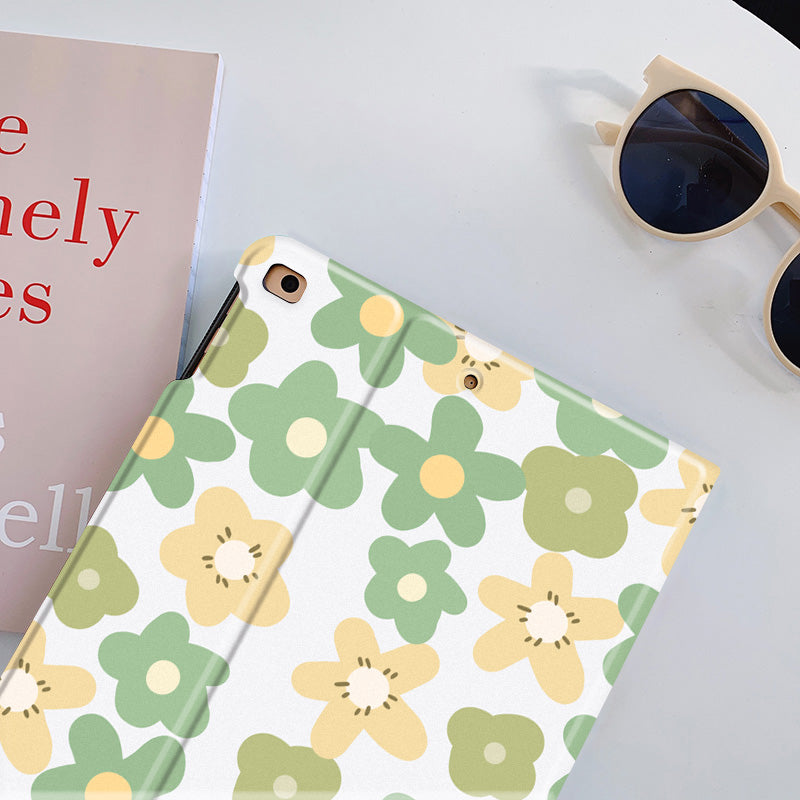 2design floral flower iPad case