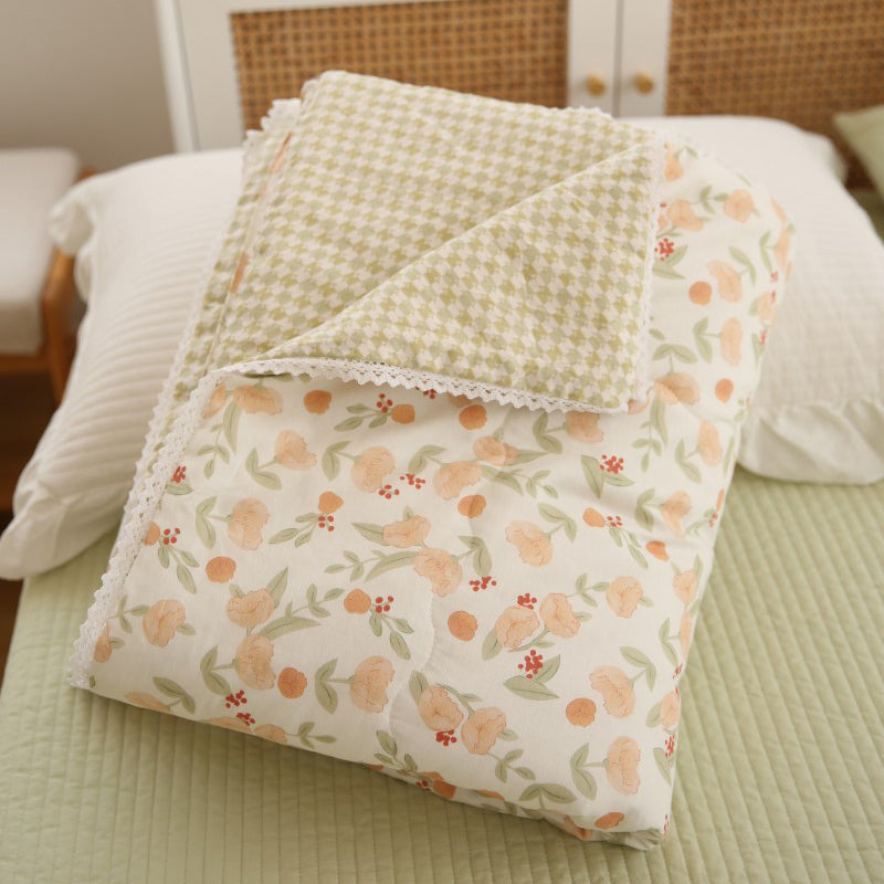 10design summer floral quilt