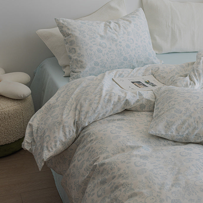 10design natural flower bedlinen set