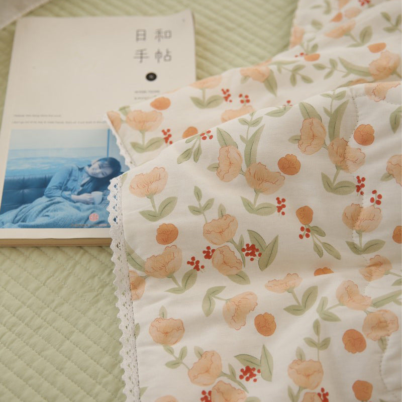 10design summer floral quilt