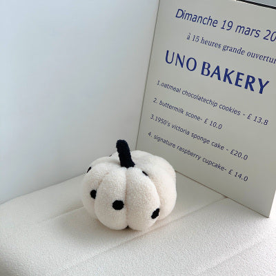 3size monotone pumpkin cushion