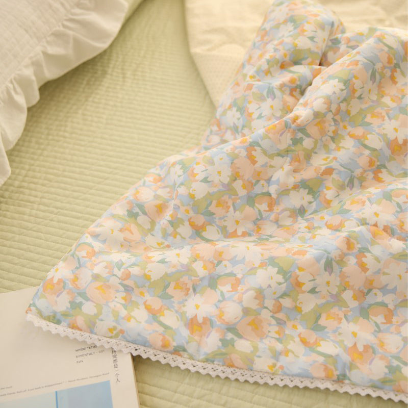 10design summer floral quilt