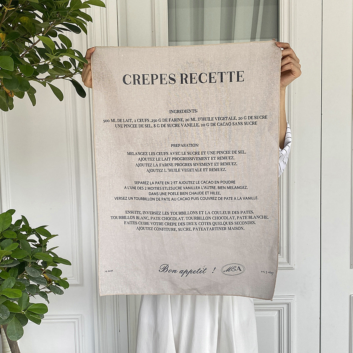 crepes recette tapetry