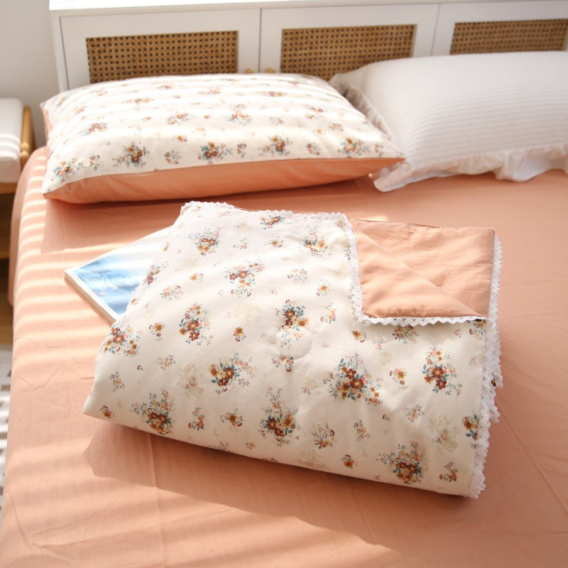 10design summer floral quilt