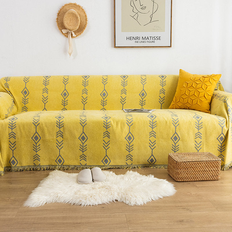 8color ethnic pattern sofa cover