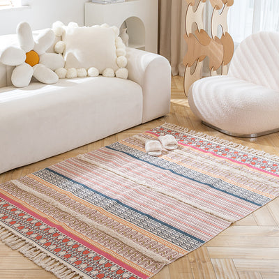 13design ethnic fringe mat