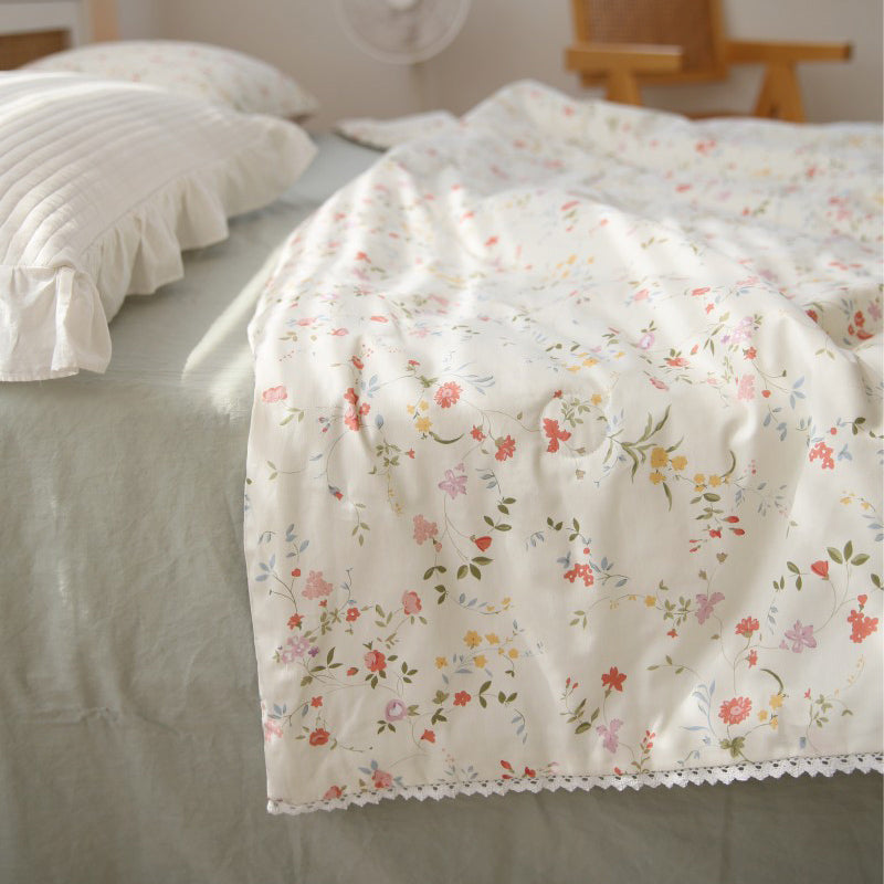 10design summer floral quilt