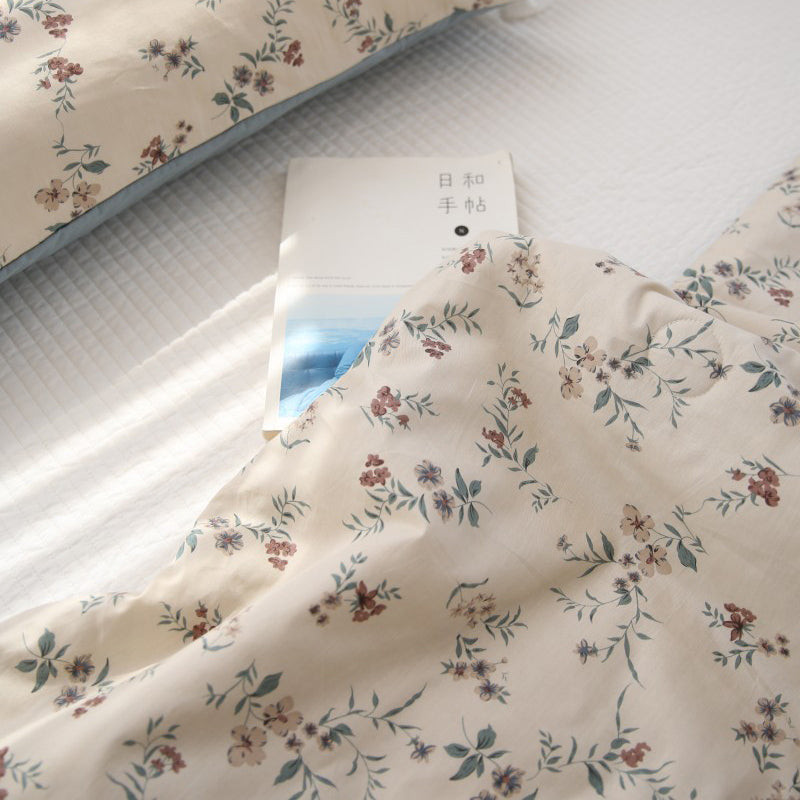 10design summer floral quilt