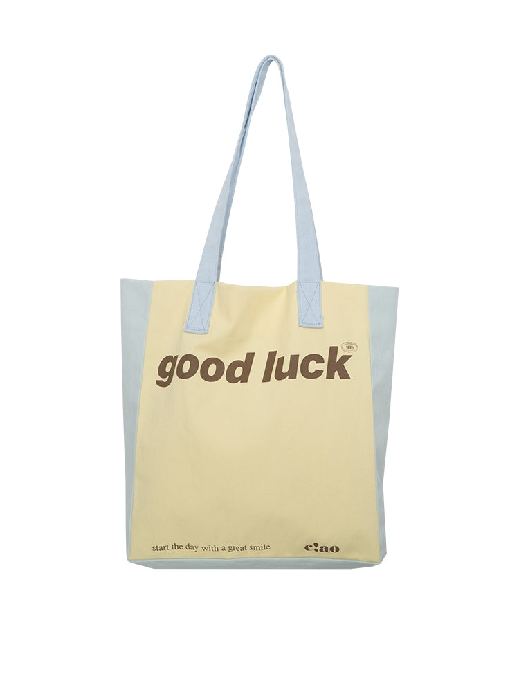 good luck tote bag