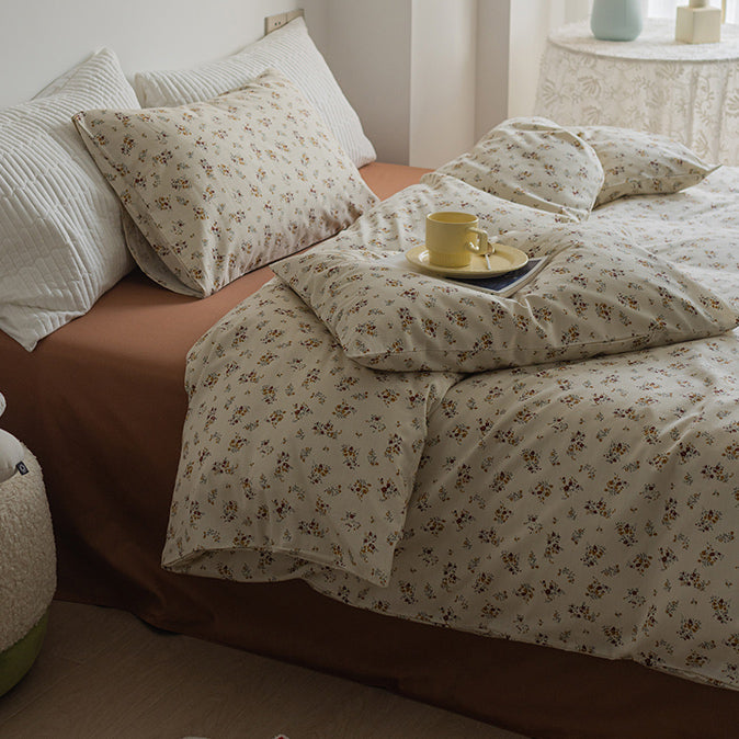 10design natural flower bedlinen set