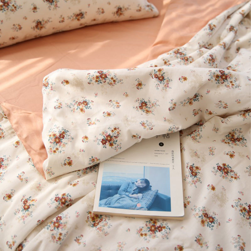 10design summer floral quilt