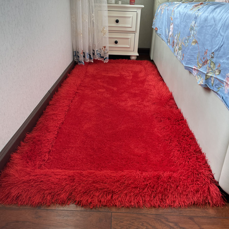 9color frill fringe square carpet