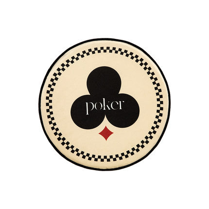 4design poker round cushion