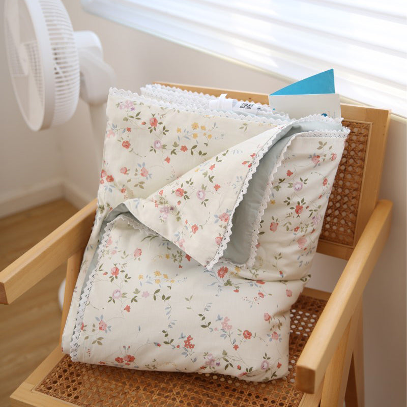10design summer floral quilt