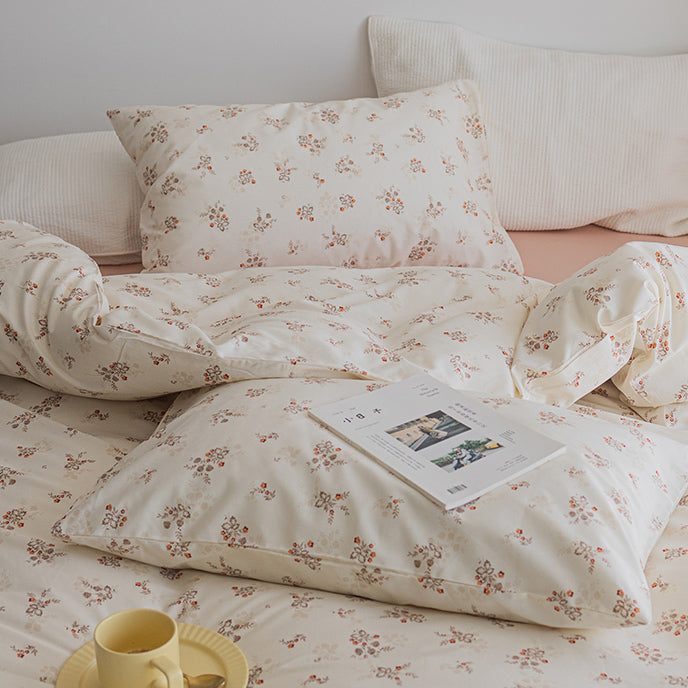 10design natural flower bedlinen set