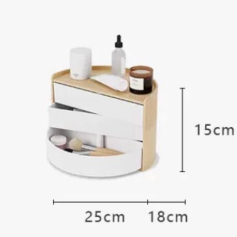 2color wood storage case