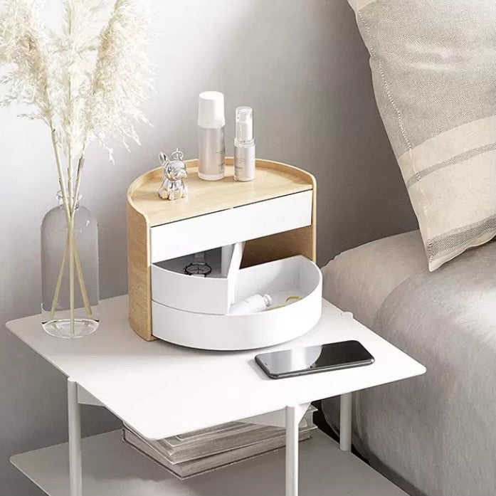 2color wood storage case