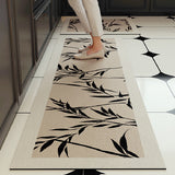 3design bamboo simple kitchen mat