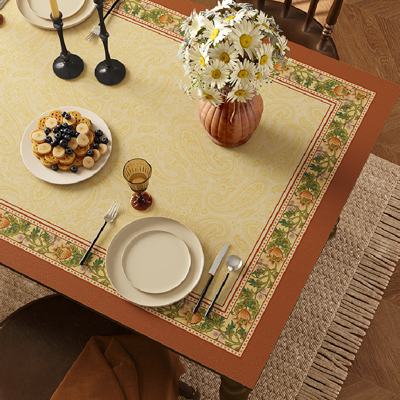 American retro elegant table mat
