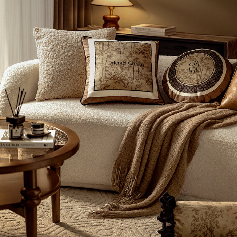 3type brown elegant cushion