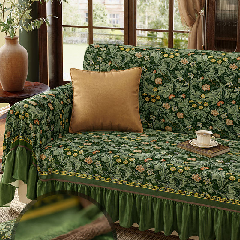 8design ethnic gorgeous flower sofa cover