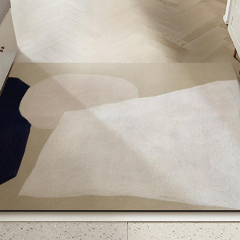 modern shape door mat
