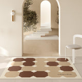 square minimalism brick door mat