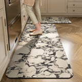 3design elegance marble kitchen mat