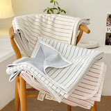 3color casual stripe summer quilt