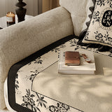 2design monotone floral sofa cover