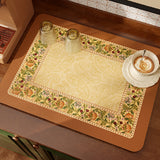 American retro elegant sink mat